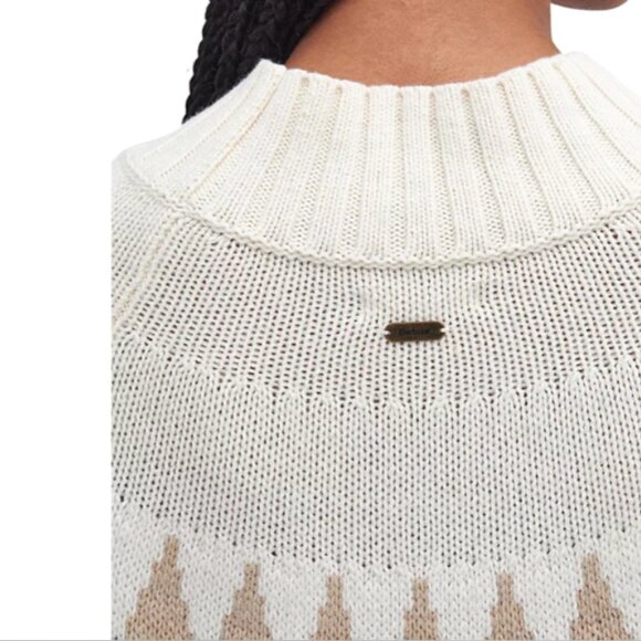 NEW Barbour Kingsford Fair Isle Sweater Dress 2510  10T5 - Picture 6 of 12